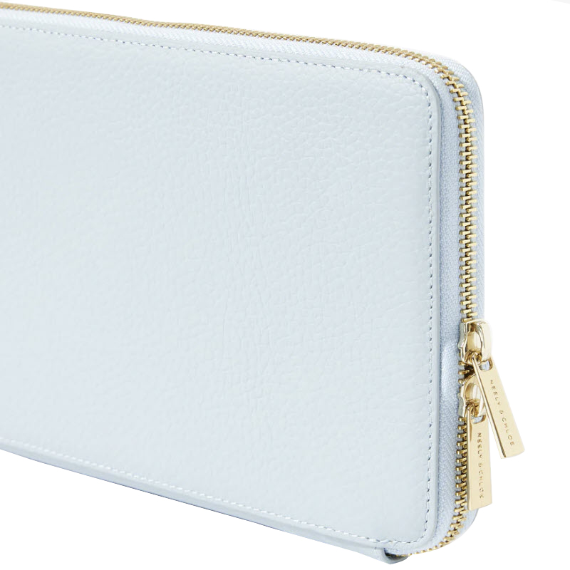 Neely & Chloe No. 29 Travel Wallet, Light Blue