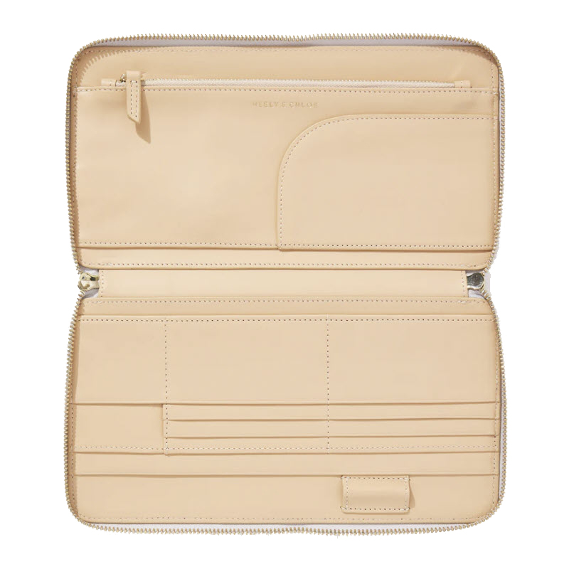 Neely & Chloe No. 29 Travel Wallet, Light Blue