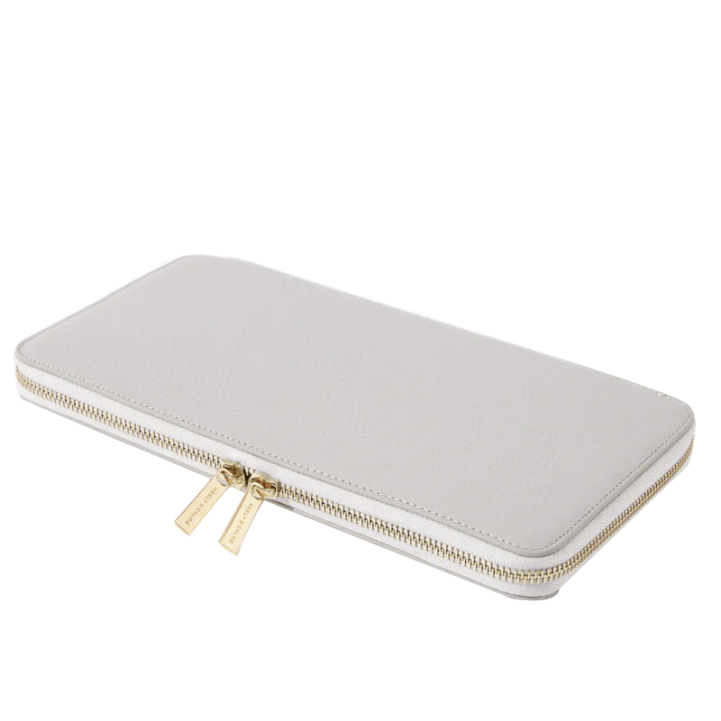 Neely & Chloe No. 29 Travel Wallet, Light Grey
