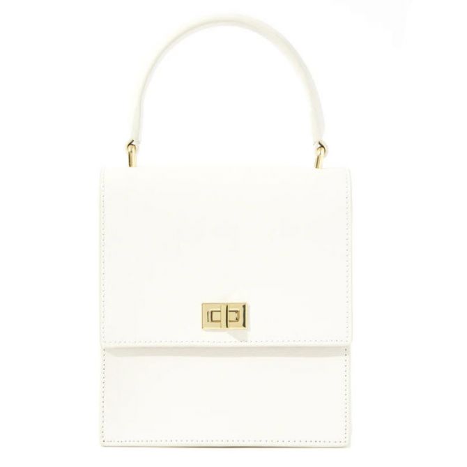 Neely & Chloe No. 19 Mini Lady Bag, White