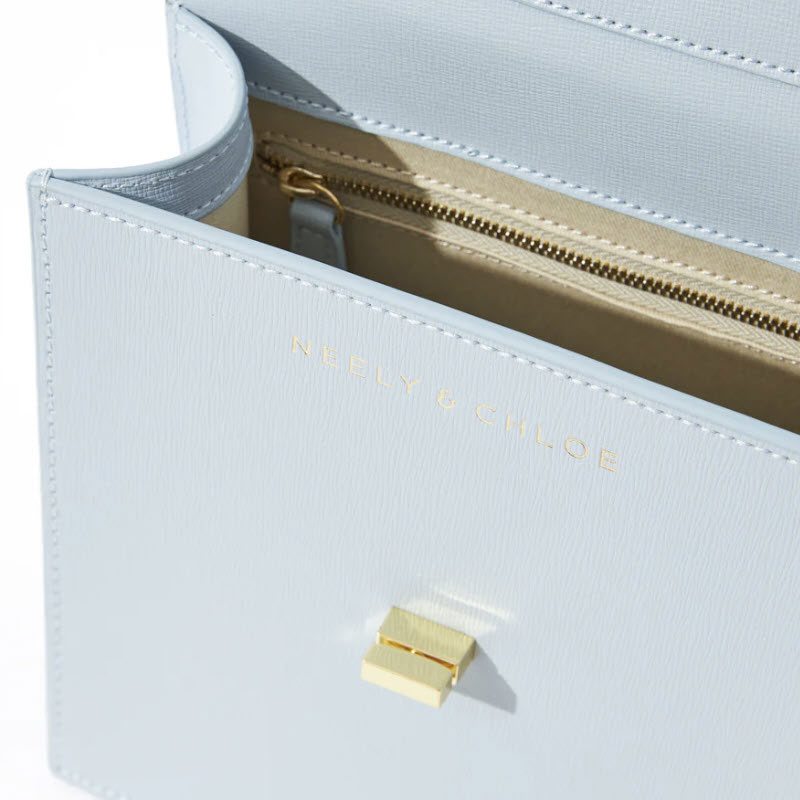 Neely & Chloe No. 19 Mini Lady Bag, Light Blue
