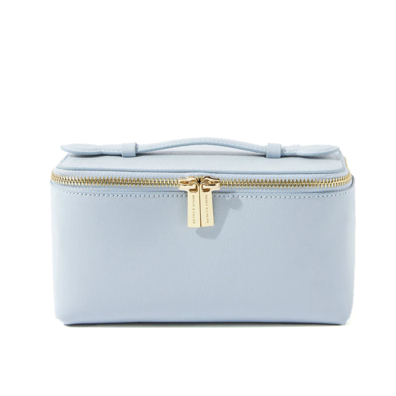 Neely & Chloe No. 40 Small Vanity Case, Light Blue