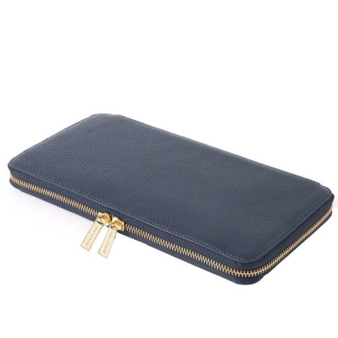Neely & Chloe No. 29 Travel Wallet, Navy