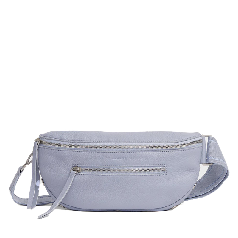 Hammitt Charles Belt Bag, Periwinkle Haze and Brushed Silver Tone Hardware