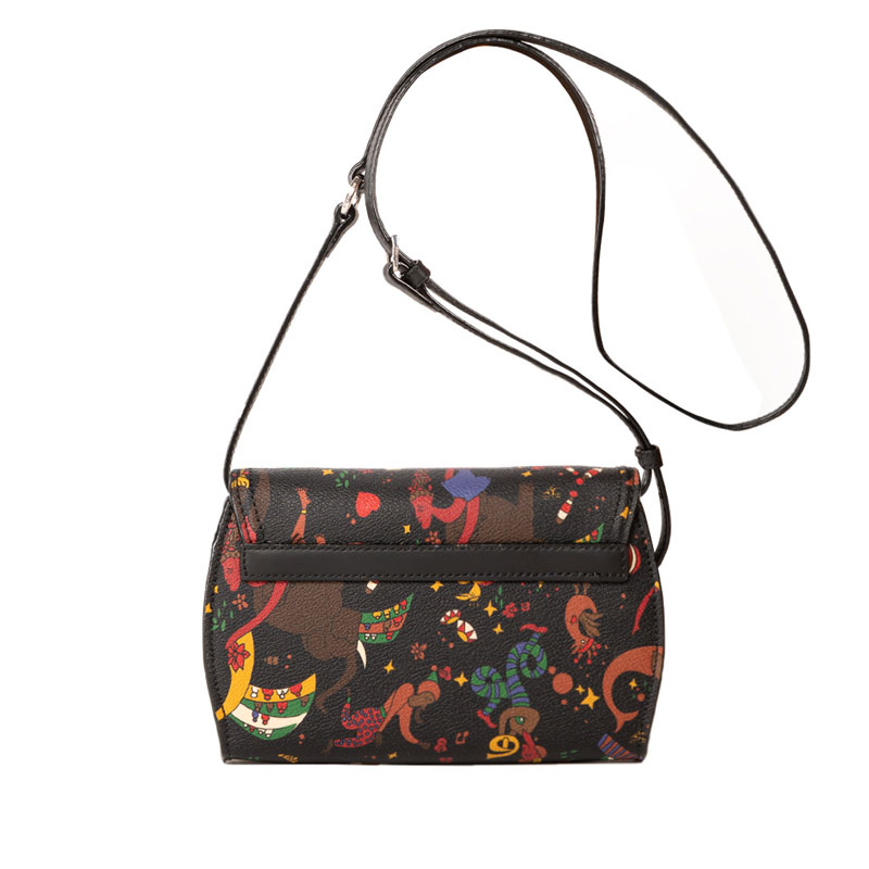 Piero Guidi Tracollina Magic Circus Crossbody, Black