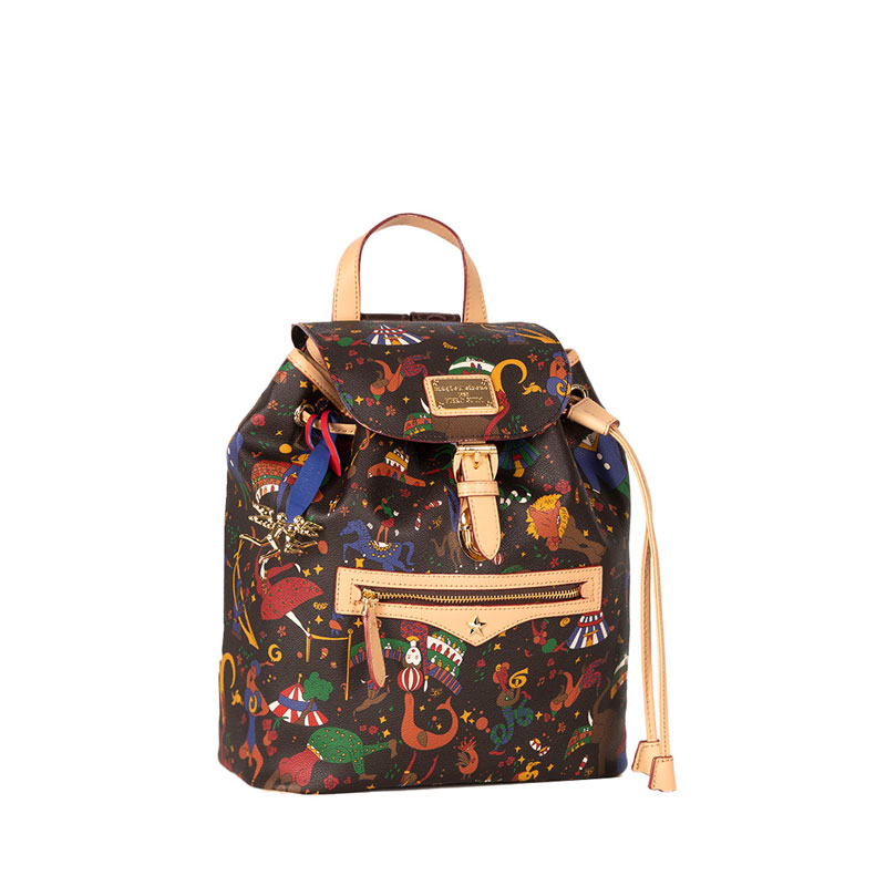 Piero Guidi Roma Zaino Magic Circus Backpack, Brown
