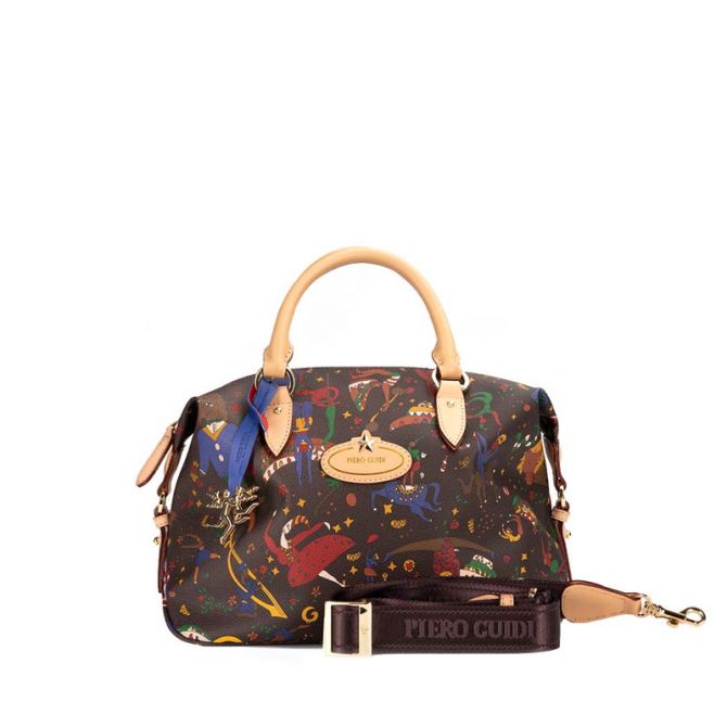 Piero Guidi Julia Magic Circus Bag, Brown