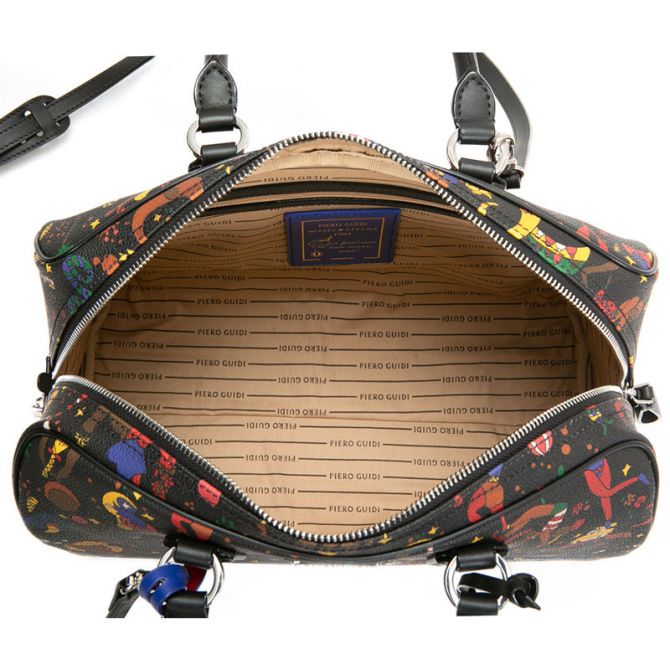 Piero Guidi Firenze Magic Circus Bag, Black | 2167D1985-A7 | Borsheims