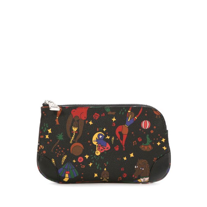 Piero Guidi Medium Magic Circus Cosmetic Case, Black