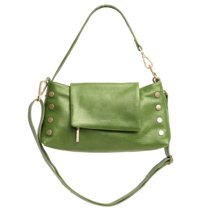 wmmw soft bag sweet daily バッグ ドリカム Evan Crossbody | Green Room Suede/Brushed Gold | Sml