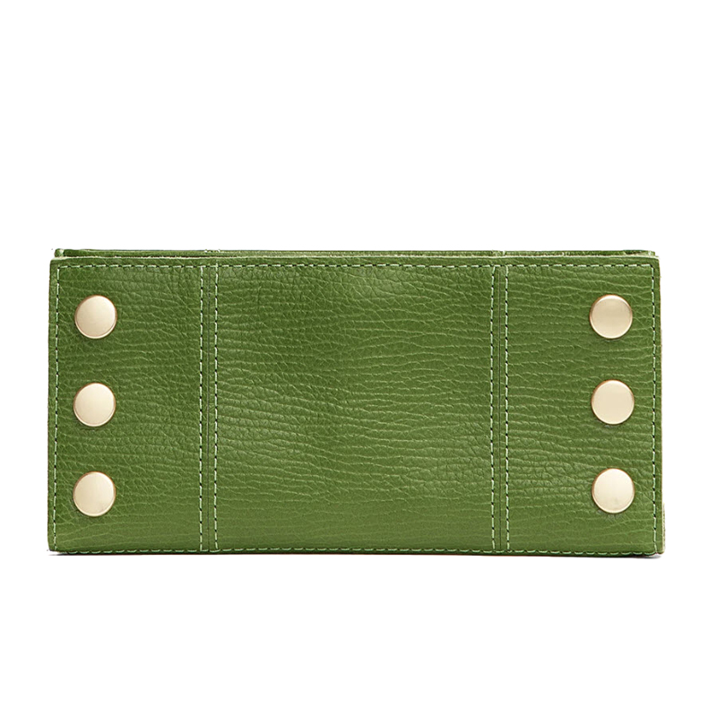 Hammitt 110 North Wallet, Palm Green and Brushed Gold Hardware