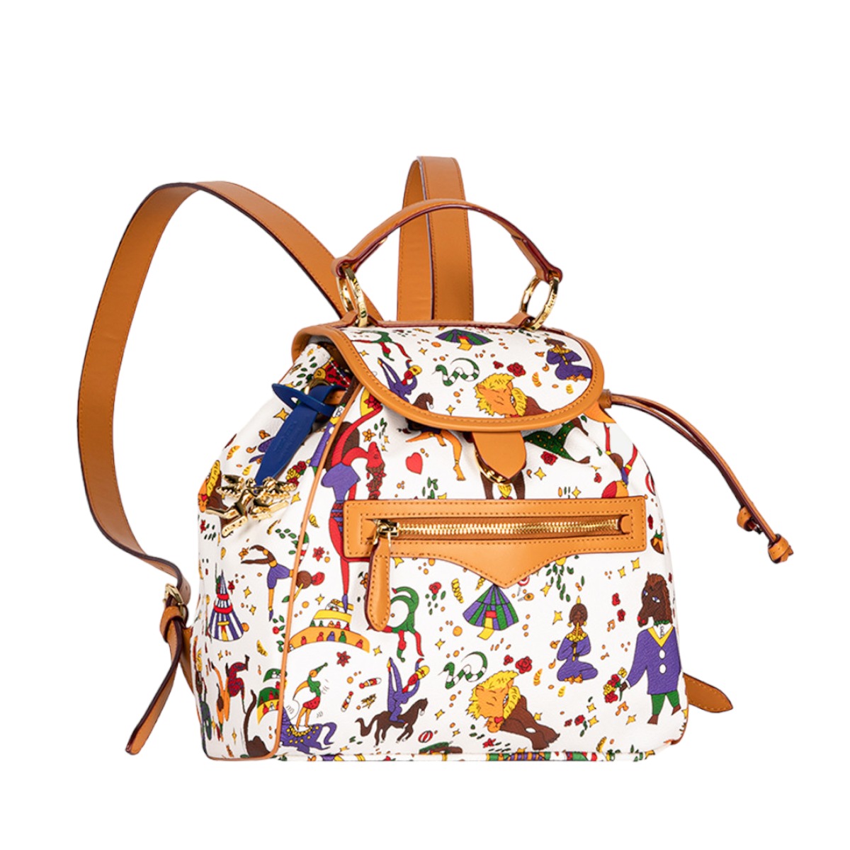 Piero Guidi Torino Backpack, White