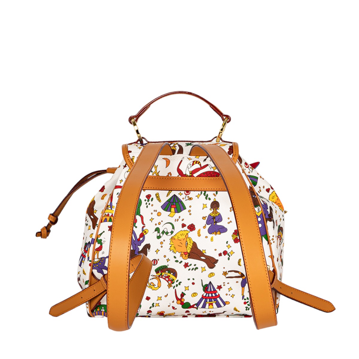 Piero Guidi Torino Backpack, White