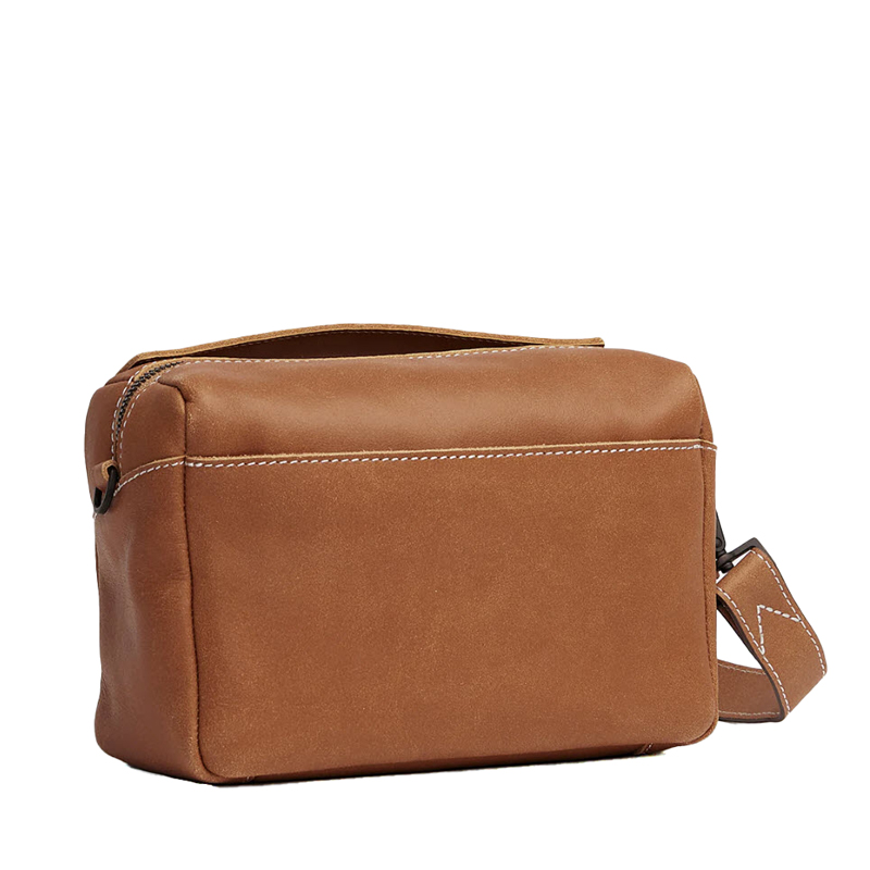 Hammitt Evan Crossbody, Saddlebrown and Bronze Hardware