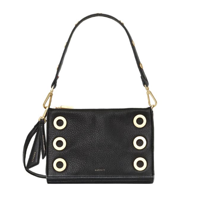 Hammitt Montana Revival Collection and Brushed Yellow Gold Tone Hardware Clutch, Small
