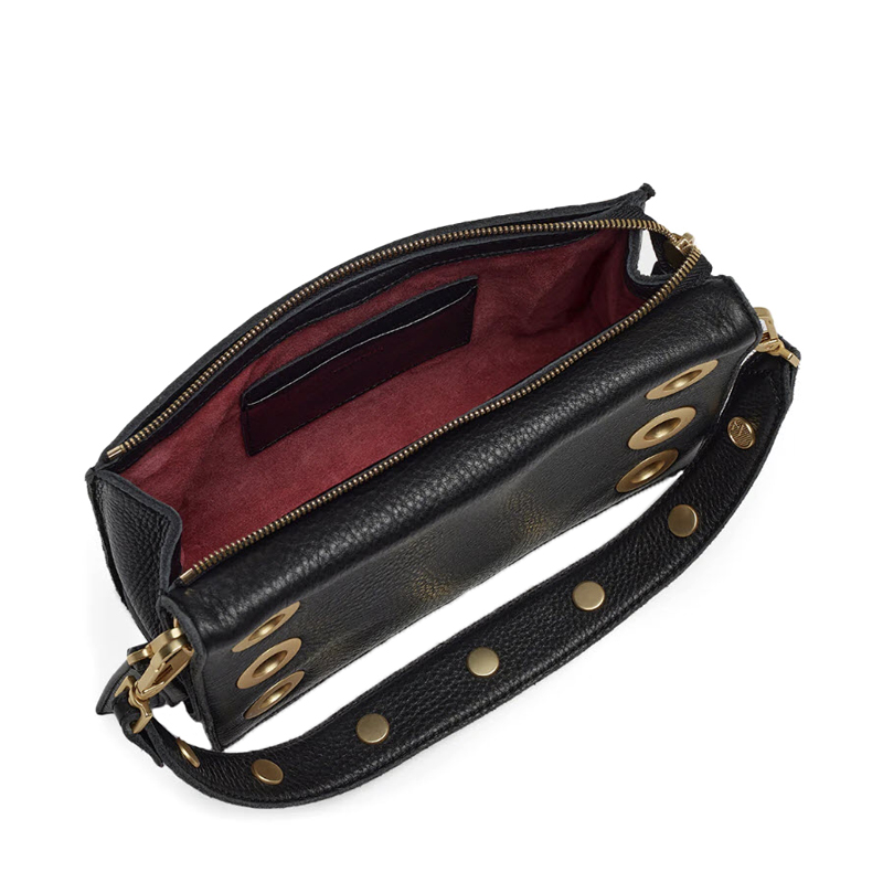 Hammitt Montana Revival Collection and Brushed Yellow Gold Tone Hardware Clutch, Small