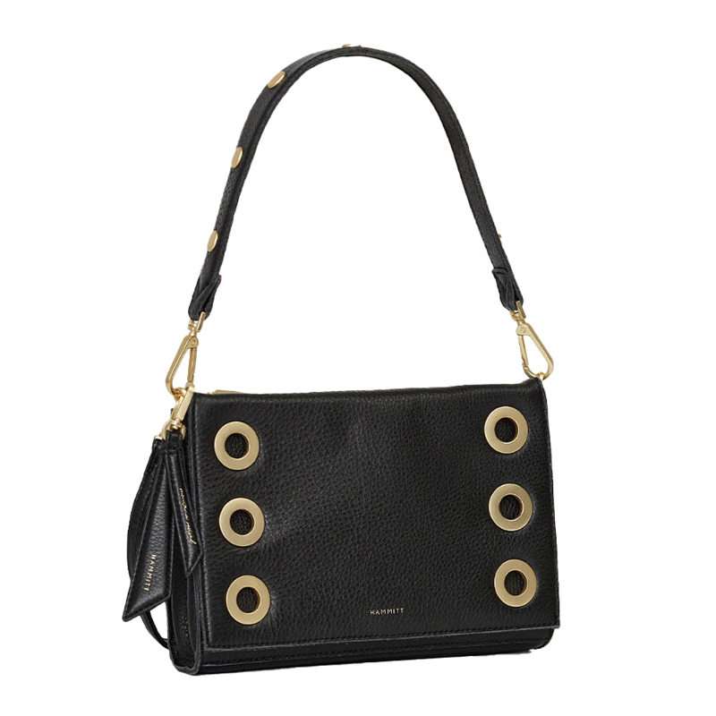 Hammitt Montana Revival Collection and Brushed Yellow Gold Tone Hardware Clutch, Small