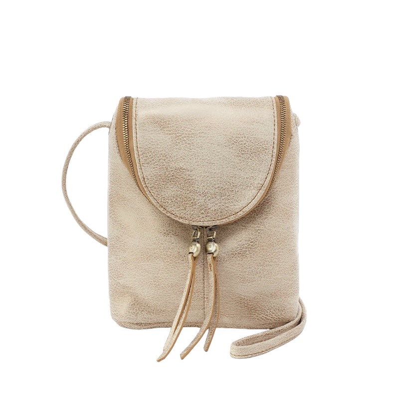 HOBO Fern Crossbody, Gold Leaf