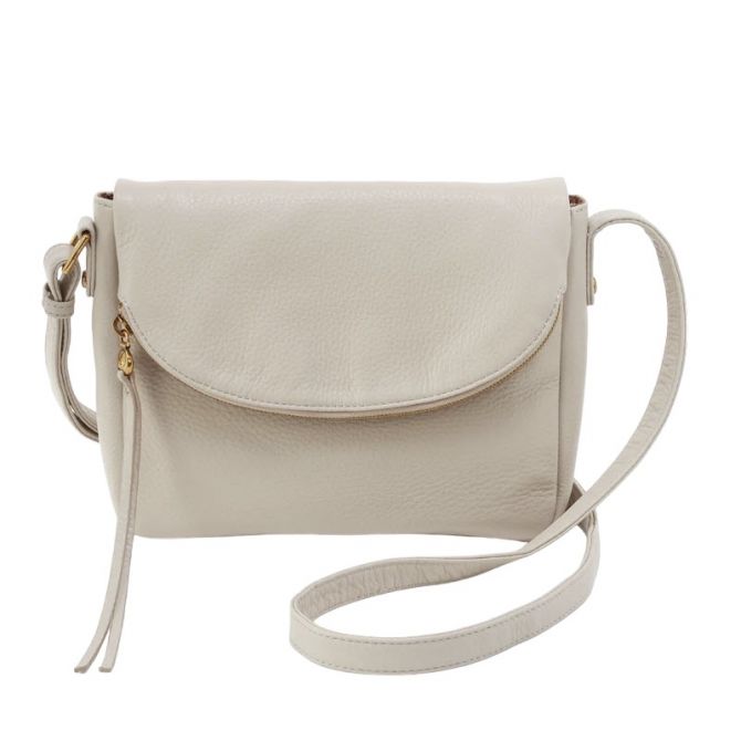 HOBO Fern Messenger Crossbody, Chalk