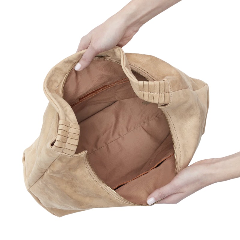 HOBO Astrid Hobo Bag, Gold Cashmere