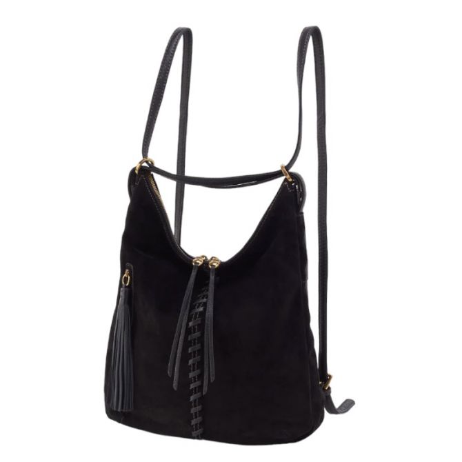 HOBO Merrin Convertible Backpack, Black