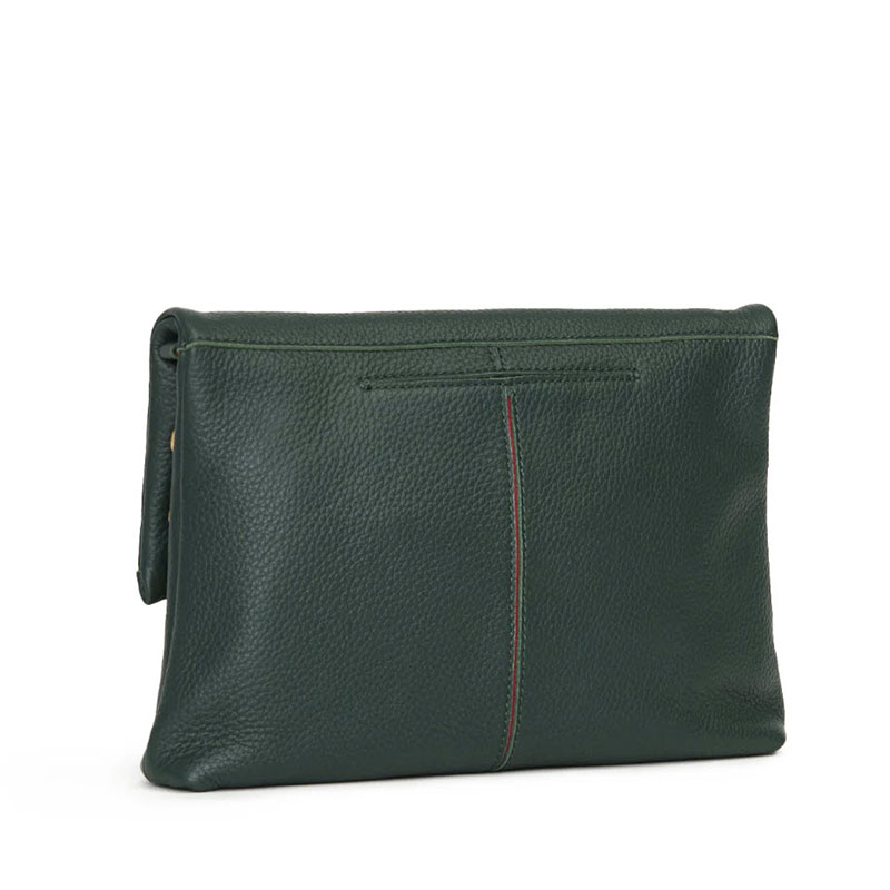 Hammitt VIP Large Shoulder Bag, Grove Green and Brushed Gold Hardware