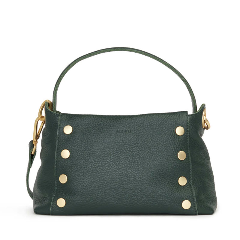 Hammitt Bryant Medium Top Handle Bag, Grove Green and Brushed Gold Hardware