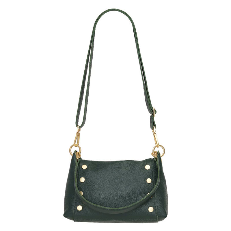 Hammitt Bryant Medium Top Handle Bag, Grove Green and Brushed Gold Hardware