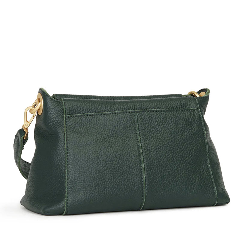 Hammitt Bryant Medium Top Handle Bag, Grove Green and Brushed Gold Hardware