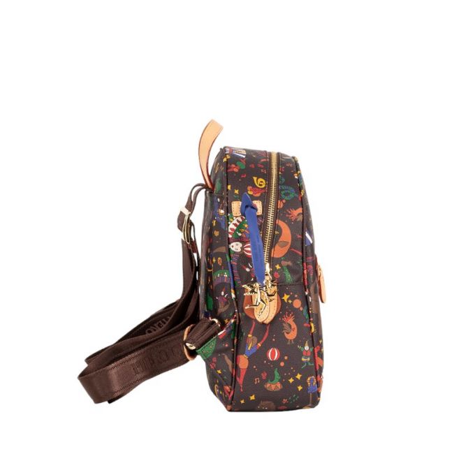 Piero Guidi Magic Circus Zaino Backpack, Brown | L15L34038-95