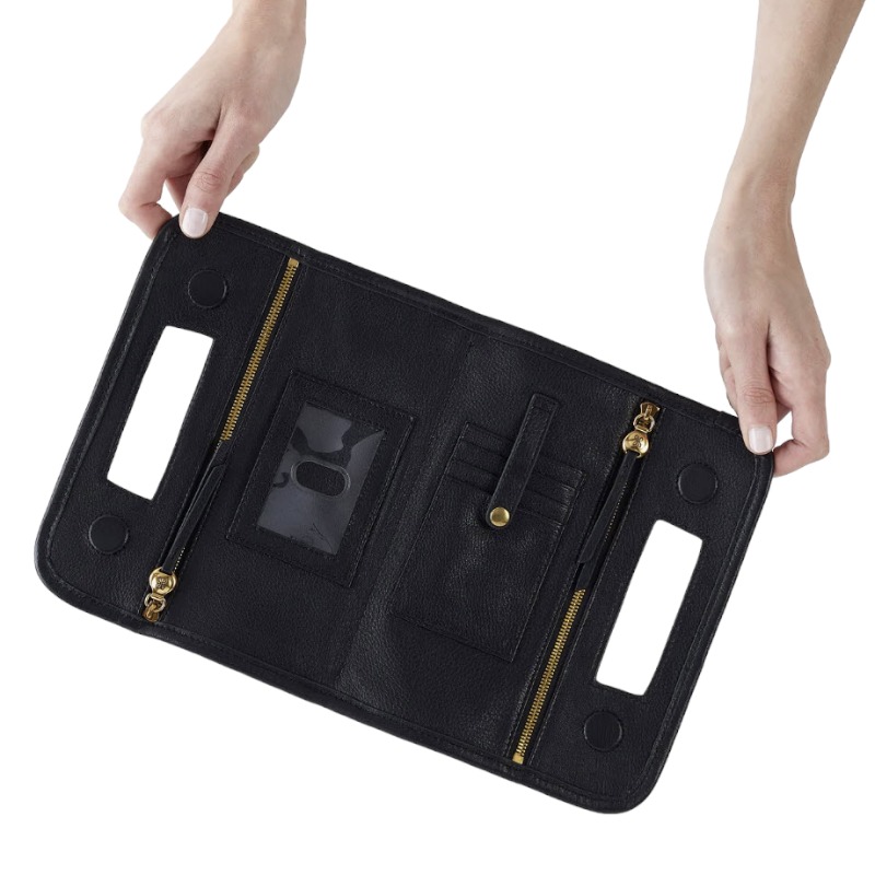 HOBO Ace Clutch, Black