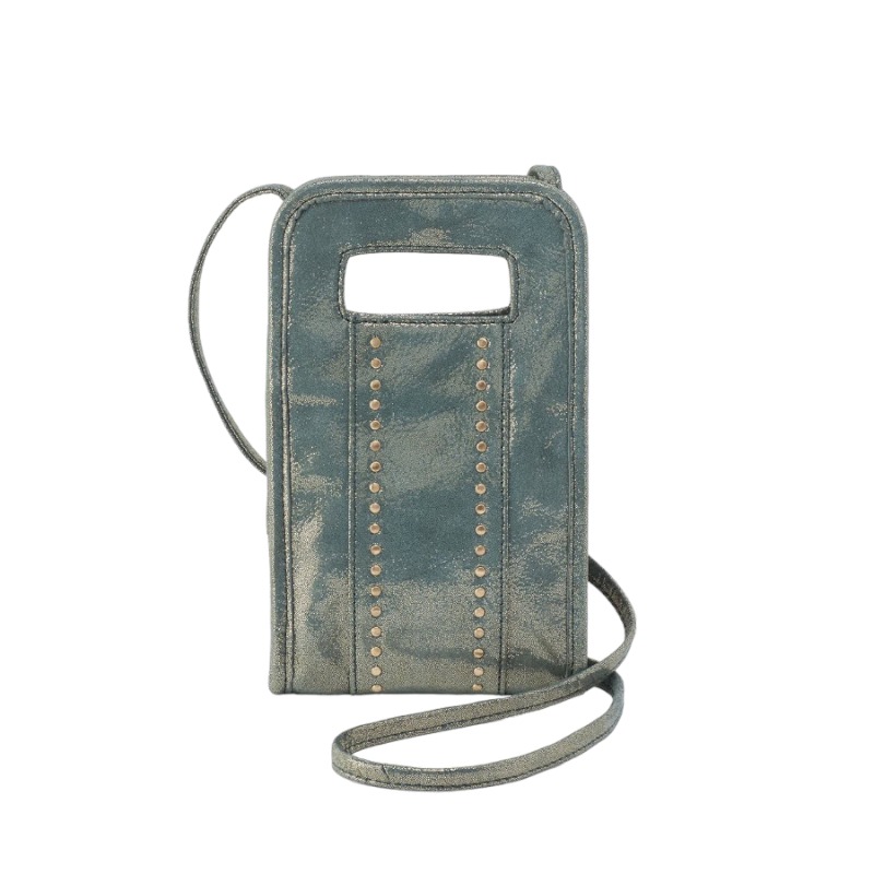 HOBO Ace Phone Crossbody, Evergreen Shimmer