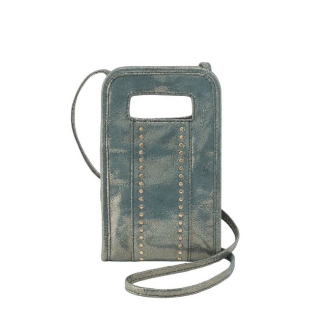 HOBO Ace Phone Crossbody, Evergreen Shimmer