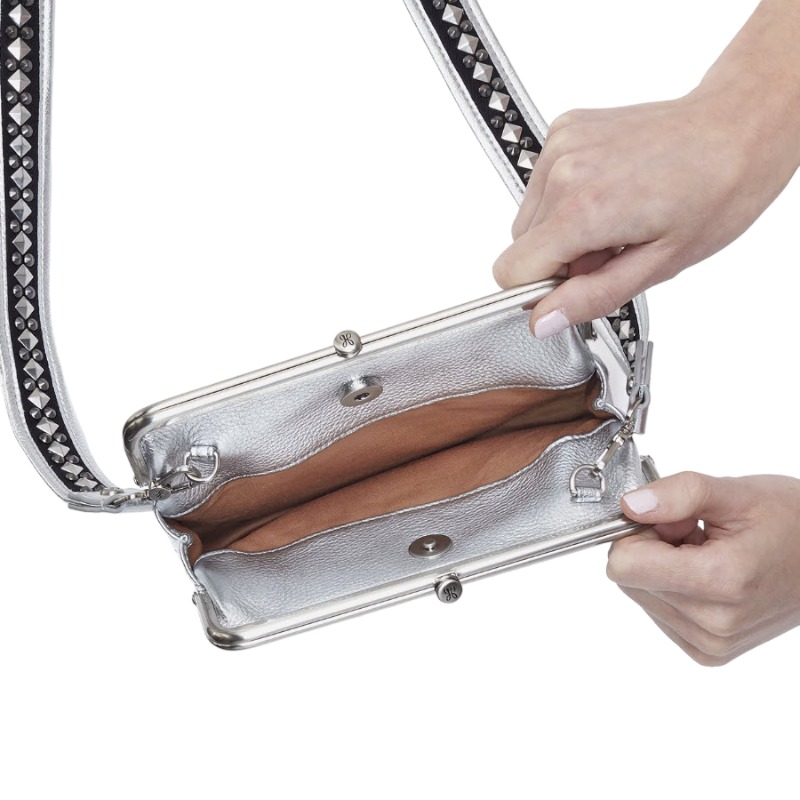 HOBO Lauren Crossbody, Argento