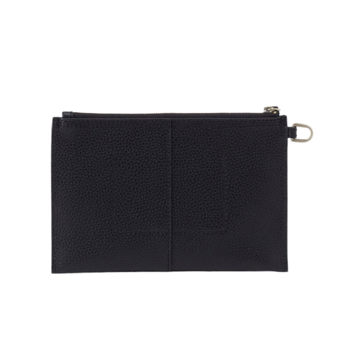 HOBO Vida Small Pouch, Black in Micro Pebbled Leather