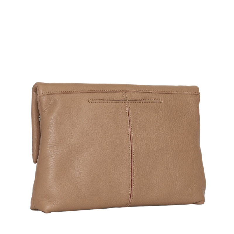 Hammitt VIP Large Shoulder Bag, Biscotti and Gunmetal Hardware