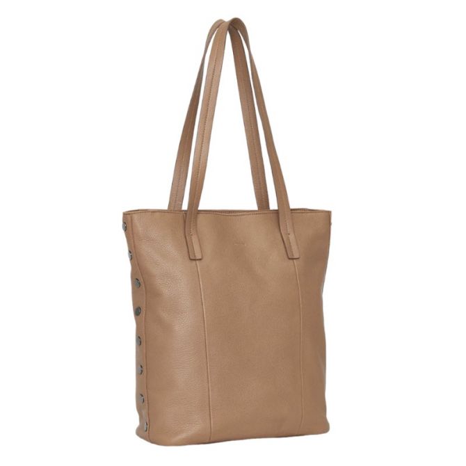 Hammitt Addie Tote Biscotti and Gunmetal Hardware 840220511074