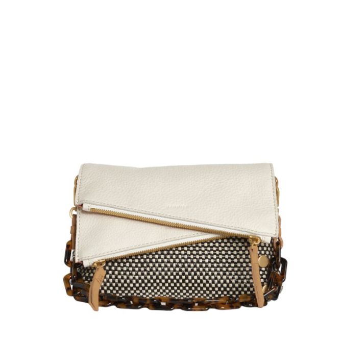 Hammitt Dillon Small Crossbody Bag, California Weekend Pattern and Brushed Yellow Gold Hardware