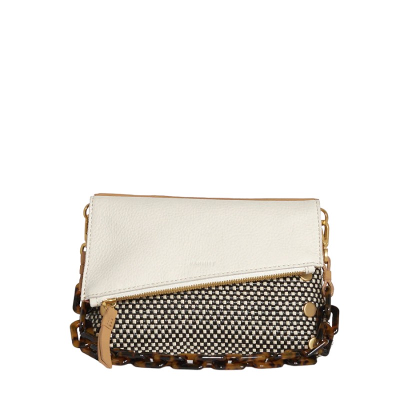 Hammitt Dillon Small Crossbody Bag, California Weekend Pattern and Brushed Yellow Gold Hardware