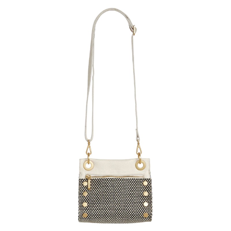 Hammitt Tony Small Crossbody Bag, California Weekend Pattern and Brushed Yellow Gold Hardware