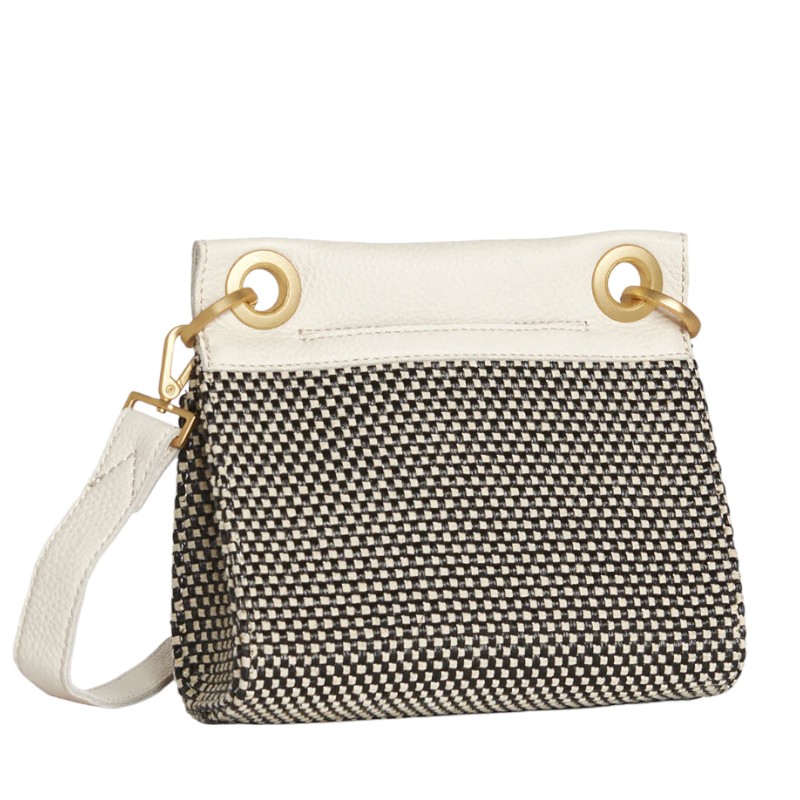 Hammitt Tony Small Crossbody Bag, California Weekend Pattern and Brushed Yellow Gold Hardware