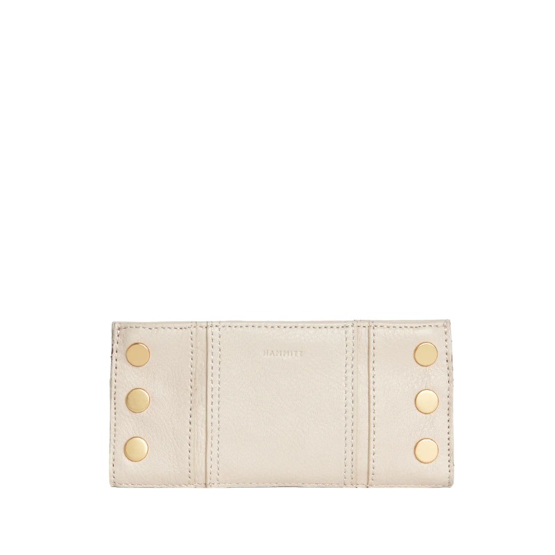 Hammitt 110 North Wallet, Chateau Cream and Brushed Yellow Gold Hardware
