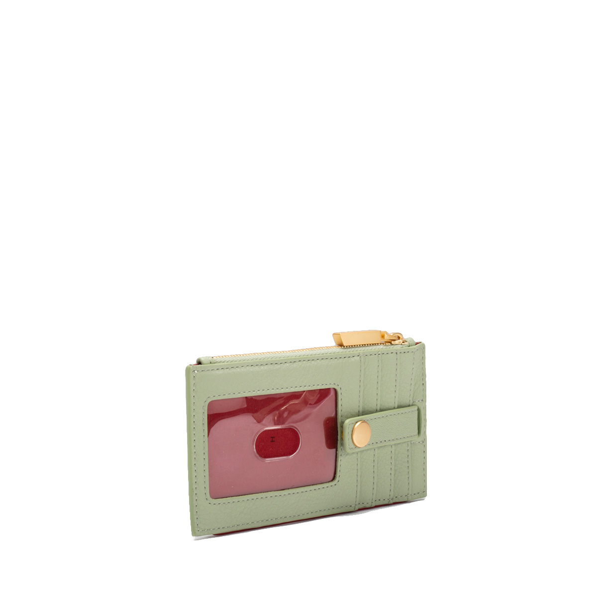 Hammitt 210 West Wallet, Cypress Sage and Brushed Yellow Gold Hardware