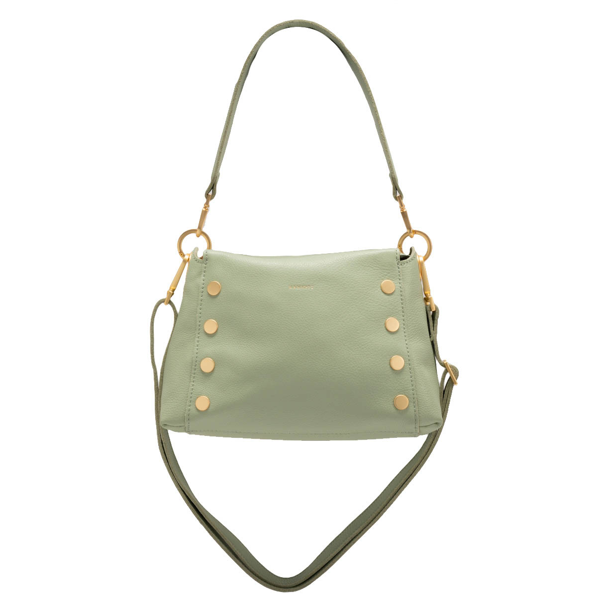 Hammitt Bryant Medium Top Handle Crossbody, Cypress Sage and Brushed Yellow Gold Hardware