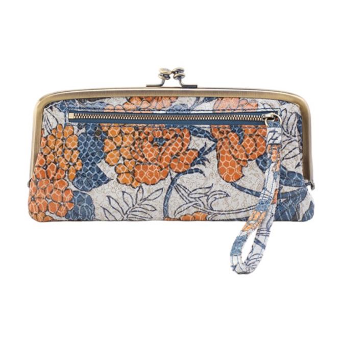 HOBO Cora Large Frame Wallet, Orange Blossom | SO-81111OBLM