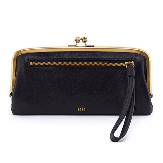 Hobo outlet wallet black
