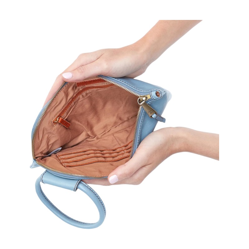 HOBO Sable Wristlet, Cornflower