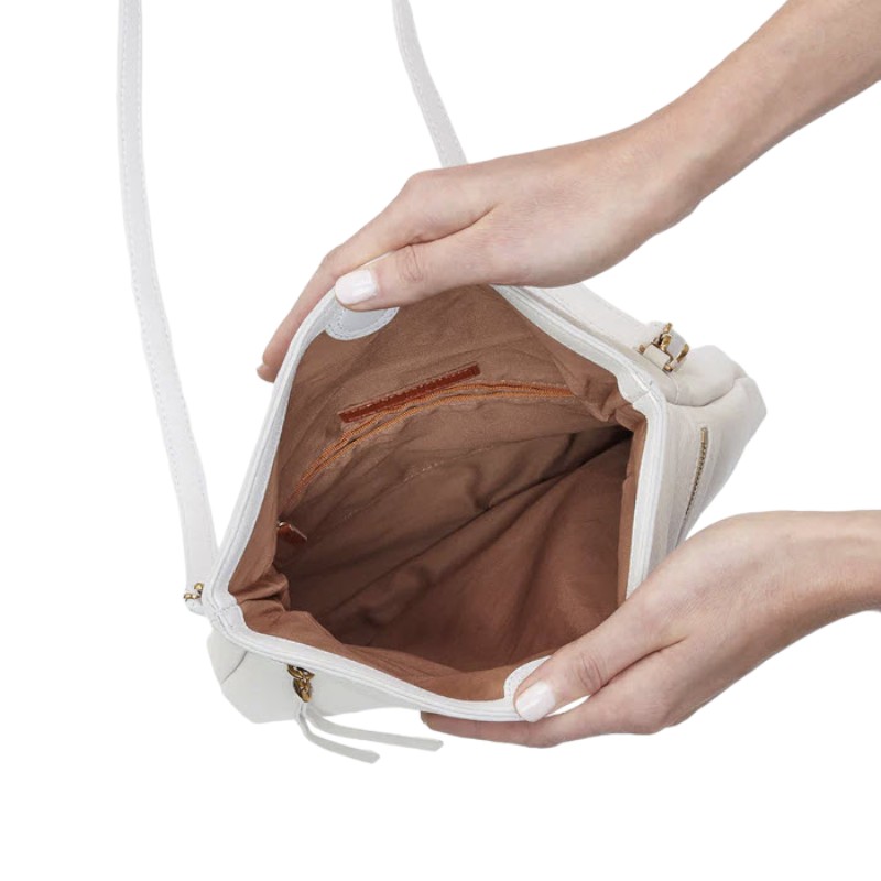 HOBO Draft Crossbody, White