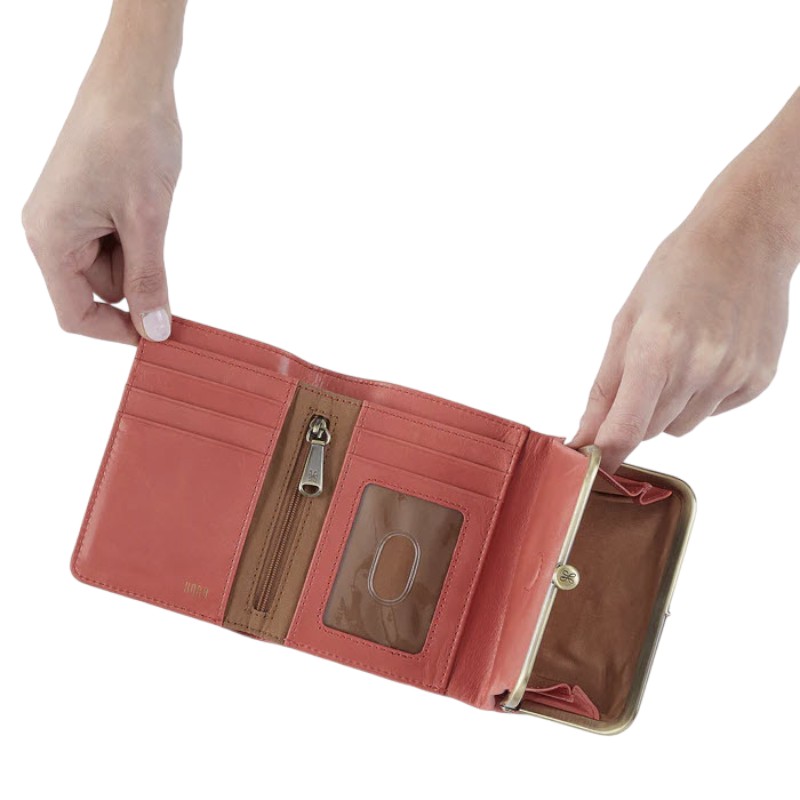 HOBO Robin Compact Wallet, Cherry Blossom