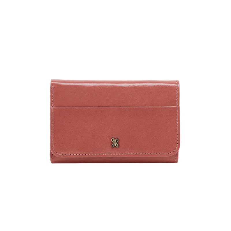 HOBO Jill Trifold Wallet, Cherry Blossom